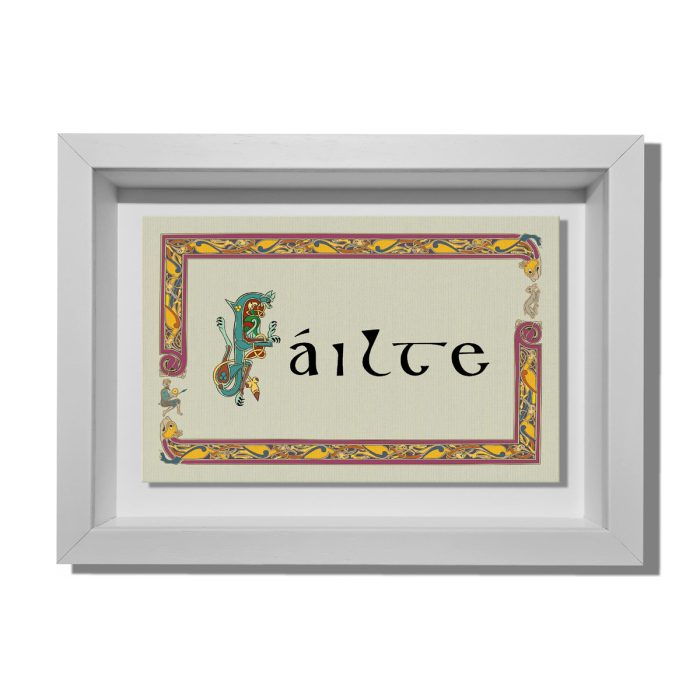 Failte - Celtic - Box Frame